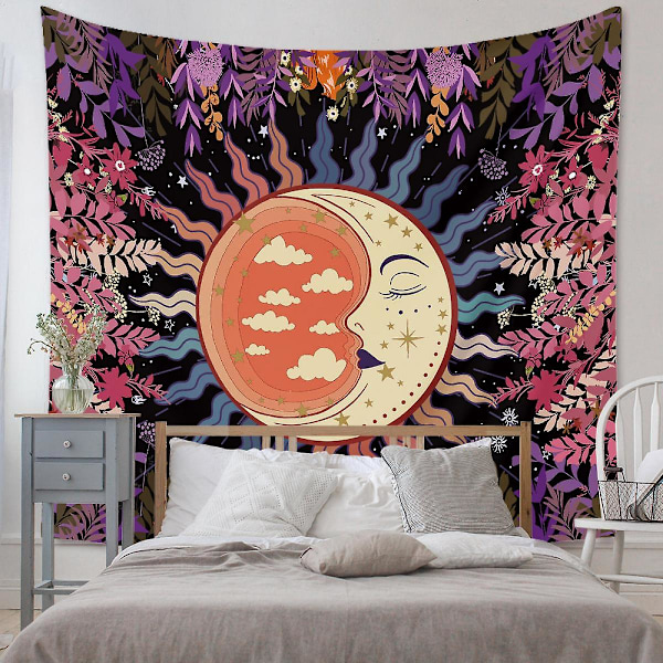 Mandala Boheme-vægtæppe Velegnet til Soveværelsesdekoration 429-729 x 38 tommer