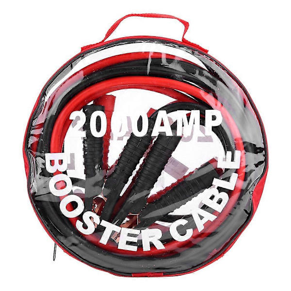 1 Par 12V Bilström Boosterkablar Nödbatterijumpkablar Batterilinje 4m/2000A