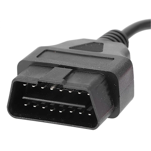 6-färgad Auto OBD2-kontakt Diagnostisk Adapterkabel Tillbehör DC 12V Passar för Chrysler