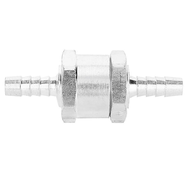 Aluminium Bränsle Backventil Envägs Bensin 6MM