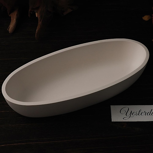 DIY Bådsformet Lyskop Silicone Form Mode Resin Opbevaring Organiser Maker til Hjemmebrug