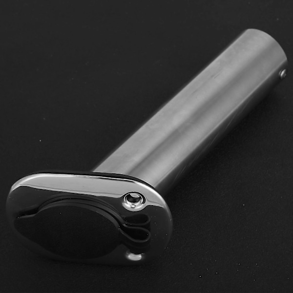 Stål Flush Mount Stang Holder 30 Grader med PVC-Fôr og Deksel for Båt Yacht