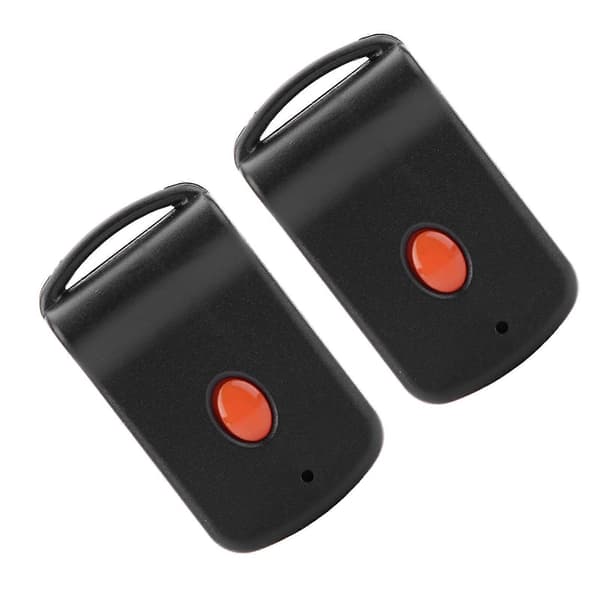 2 stk Mini Garasjeport Fjernkontroll Sender for MultiCode 3060 300mhz 3089 4120 Linear