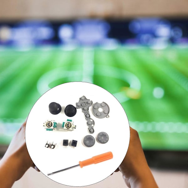 Halksäkra tummepinnar Tummejoystick Stick Cap Hög Kvalitet för Microsoft för Xbox 360-kontroll Svamp för He