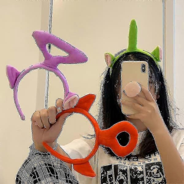 Søde Teletubbies Anime Pandebånd Fest Børne Pandebånd, 4 Styk, Billede Farve