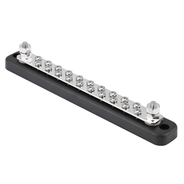 20 Position 2 Stud Bus Bar Elektrisk Terminalforbindelsesblok AC 130A DC 150A
