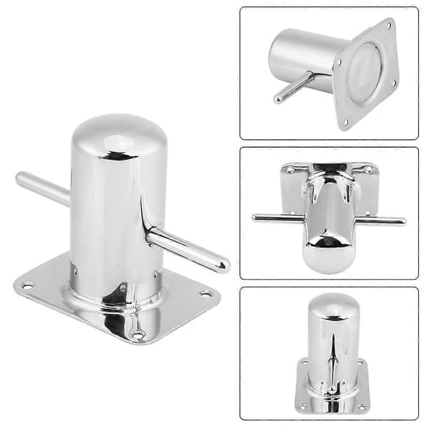 Rustfrit Stål Båds Samson Post Kryds Bollard Fortøjring Bit til Marine Yacht 120mm*90mm