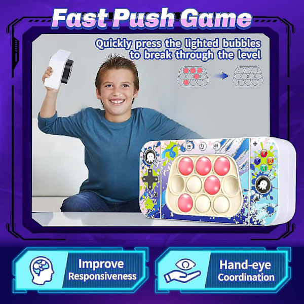 Puzzle Pop Lysende Spil Fidget Rejse Spil, Rejse Sensoriske Fidget Legetøj Populære Håndholdte Spil Til Anti Angst Børnegaver