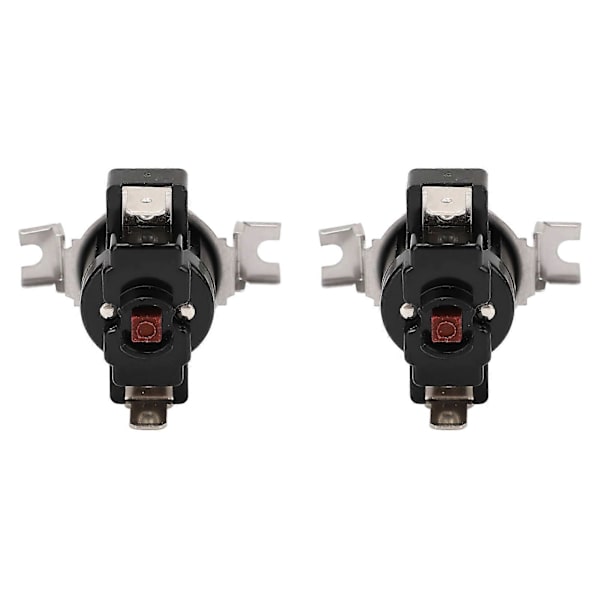 2 st Termisk styrswitch Manuell Hög Effekt U-formad Kåpa 25A 250V för Termostat 60