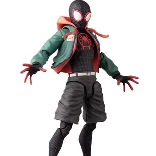 Miles Morales Spider-Man Super Actionfigur Leketøy Marvel Dukke Modell Gave