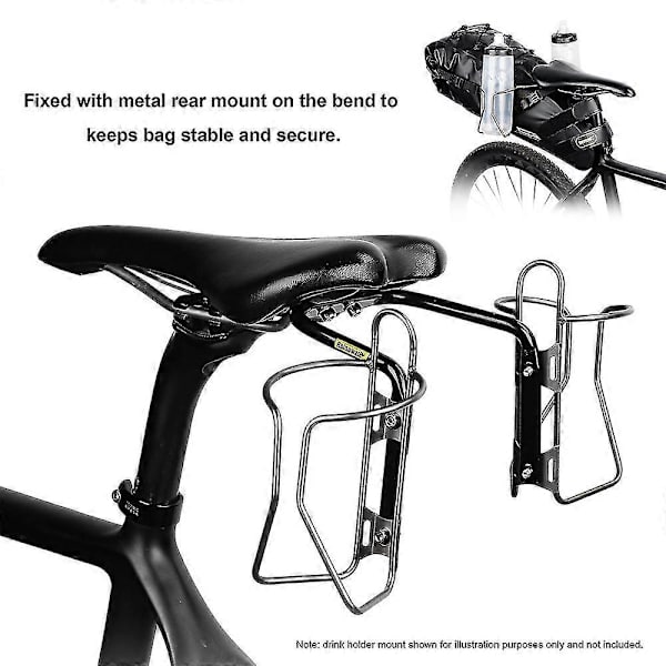 RHINOWALK Sykkelseteveske Stabilisatorstøtte i Aluminium Legering for Seteveske Anti-Risting
