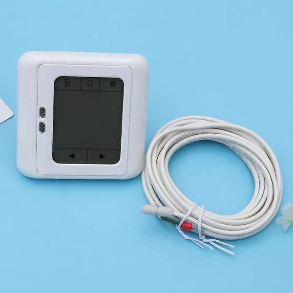 Programmerbar Digital Termostat med Touchscreen til Rumopvarmning, Gulvvarme, Elektrisk Varmesystem, Temperaturstyring