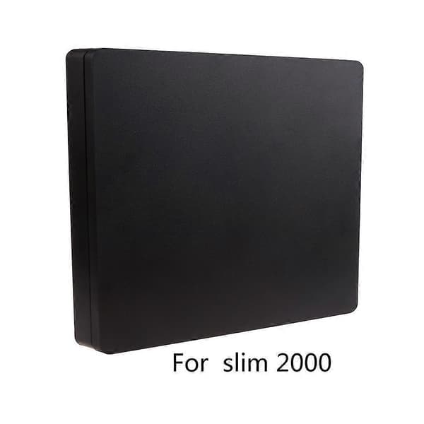 Spilkonsoll-kabinet Solid Farve Skall Spilkonsoll Udskiftning Fuld Dækning Hus til PS4 Slim 2000 Spiltilbehør Hvid
