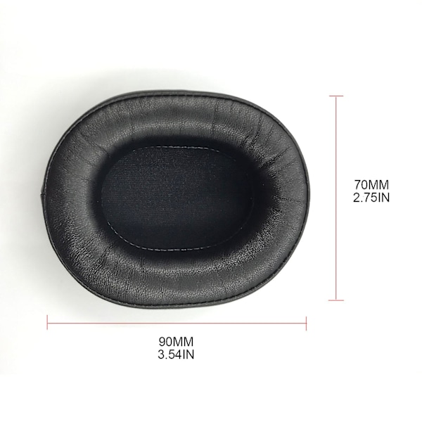 Elastiske øreputer Ørevarmere for ATH-SR30BT WS660BT AR5BT Hodetelefon Øreputer