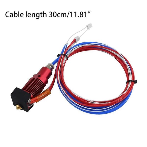 3D Printer Dele Ender 3 Hotend Samlet Ender 3 Pro Ekstruder Kit 24V 40W til Creality Ender 3 / Ender 3 Pro