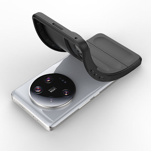 Mjukt TPU-fodral för Xiaomi 13 Ultra - Droppsäkert skyddande skal - Svart