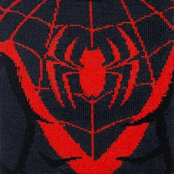 Menn's Sokker Polyester Sokker Spiderman Crew Sokker