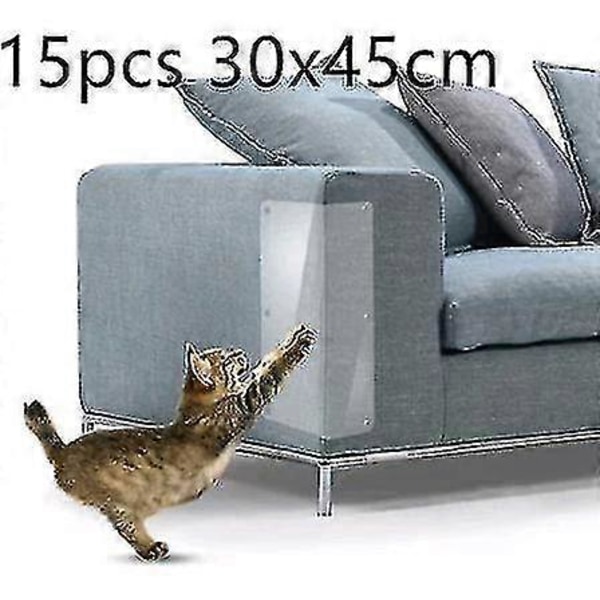 Katteklobeskytter Sofa Beskyttelsespude (2 stk. 15x50cm)