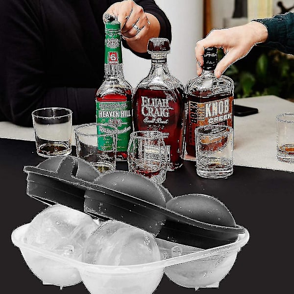 Lar Sp Mold Silikon Isbitbakker Til Whisky Isbold Form