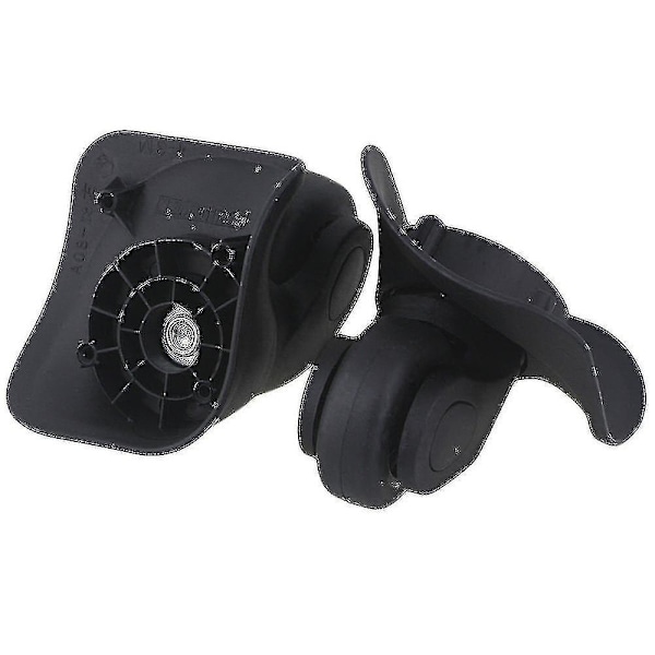 1 par 91x107x49mm Stor Sort Kuffertskuffert 360swivel Hjul