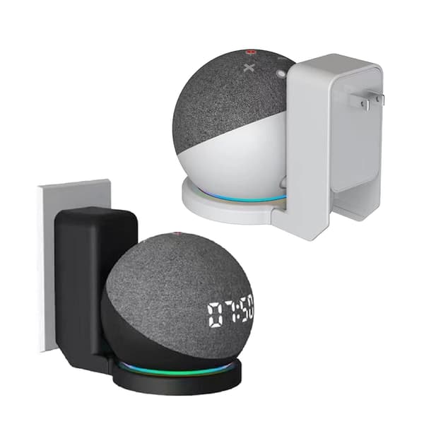 ABS Højttalerhylde Vægmontering Højttalerholder til Alexa til Echo Dot 4. generation
