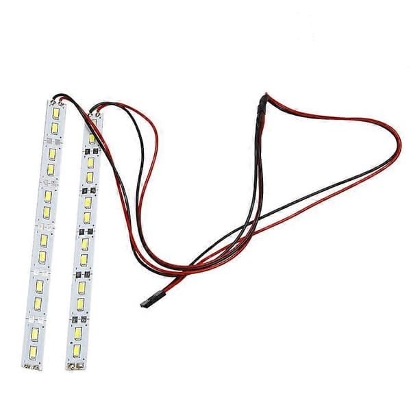 24 LED-lys Chassis Lys Aluminium LED Strip 6V for 1/10 1/8 RC Bil Crawler Buggy