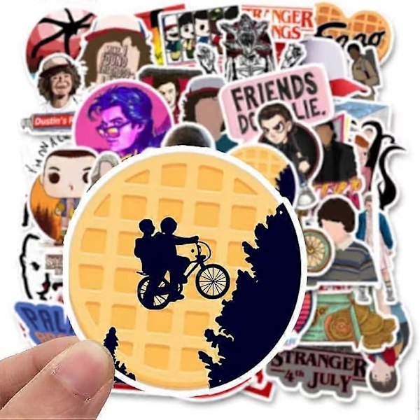 Klistremerker Dekal, Vanntette Vinylklistremerker Pakke for Bumper, Laptop, Skateboard, Vannflaske, Bagasje, Telefon, Graffiti Klistremerker for Voksne 50 stk