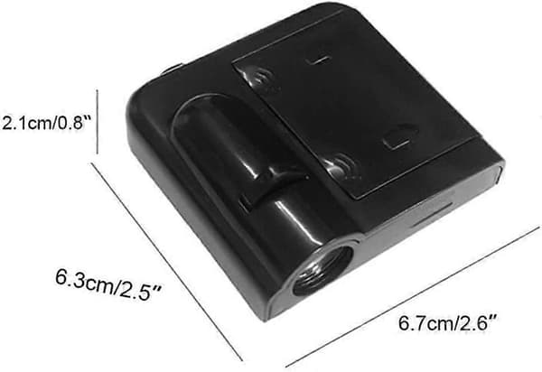 2 stk. Velkomstlys til bil til Mitsubishi Colt/Lancer/ASX/Eclipse, LED-projektionslys til bil, Autodele