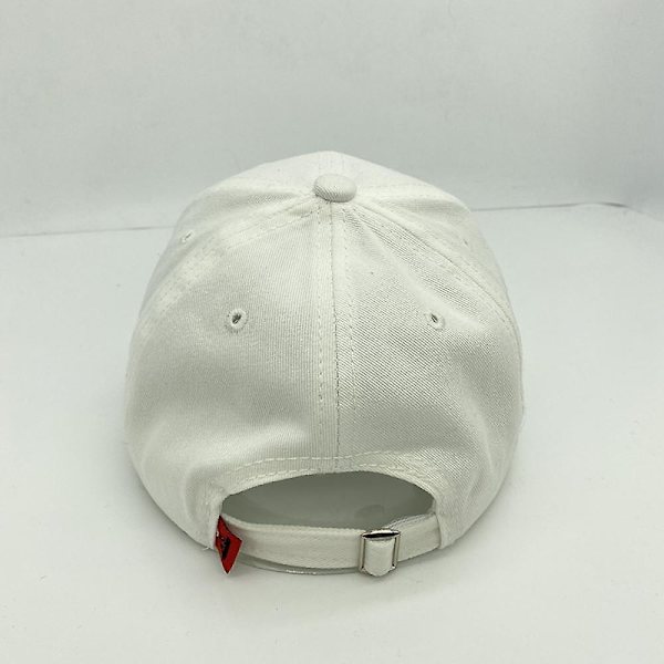 Kasket Kvinder Bogstav Broderi Mode Casual Blød Top Baseball Cap Mænd (Hvid)