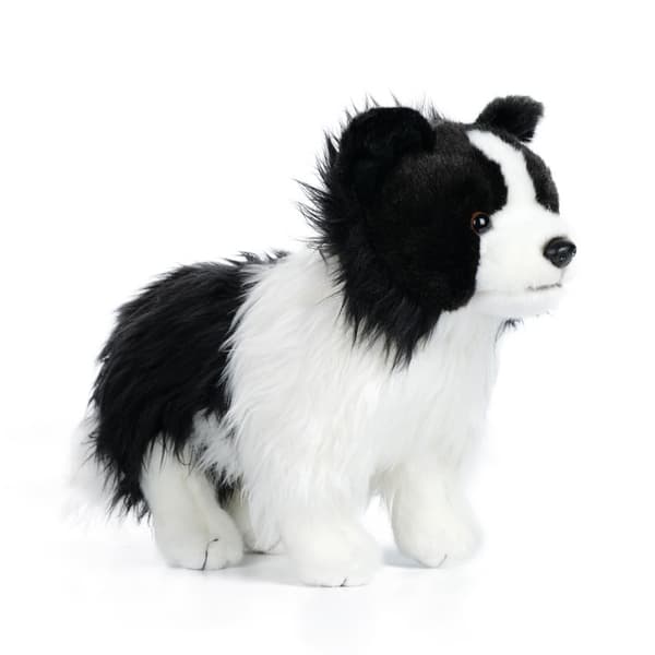 Uusi luova seisova eläinpehmolelu – bordercollie-nukke
