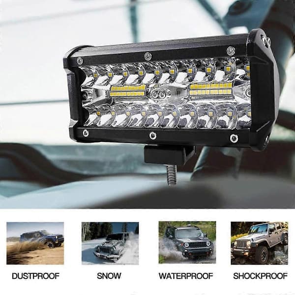 LED Super Lys Flomlys Arbeidslys Vanntett Flomlys for Lastebil Offroad