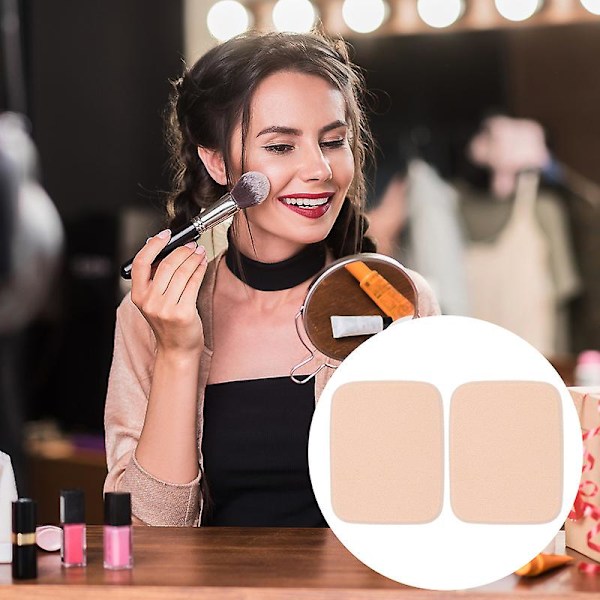 2 st Pudersvampar för Makeup