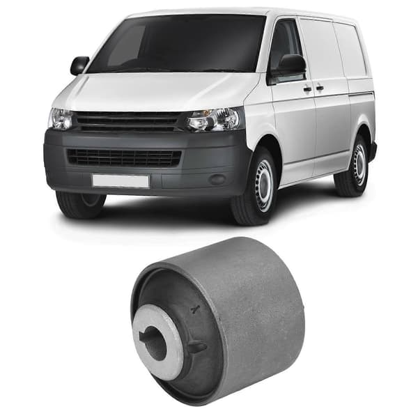 Forreste Nedre Arm Bøsning 7H0407182 Suspension Control Trailing Bush til Transporter T5 Multivan 2004-2014