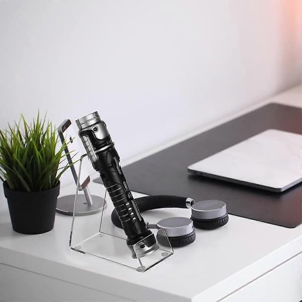 Lysabel Stand Skrivebords Akryl Lysabel Display Holder Lysabel Støttende Base Dekorativ Holder