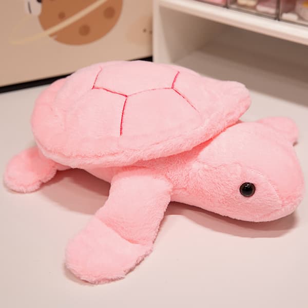 Söpö värikäs kilpikonna pehmolelu Pink 25cm
