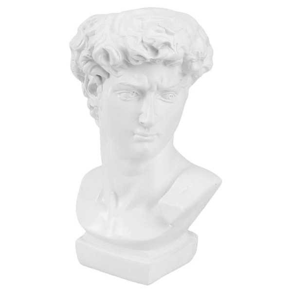 Gresk Statue Penneholder Gresk Stil Statue David Statue Blomster Vase Sminkebørster Holder
