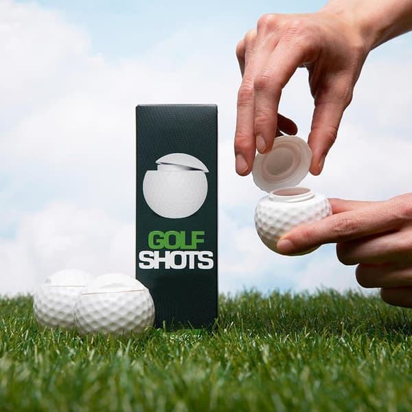 Nyt golfboldformet shotglas - Udendørs golfboldformet kop