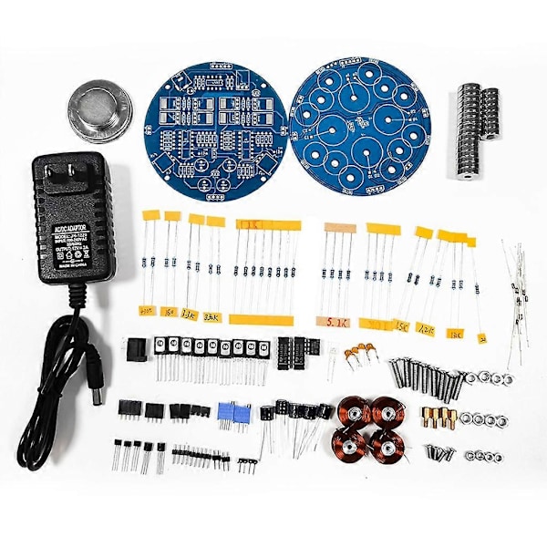 DC12V 2A DIY Magneettilevitaatiosetti Magneettinen Suspensio DIY Moduulisetti Magneettinen Leijunta DIY-setti Leijuva Leikkikalu