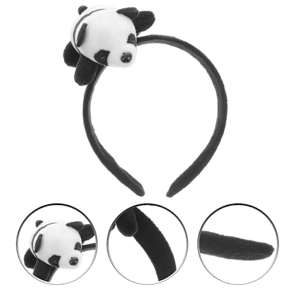 Panda Hodebånd Søtt Hodebånd Dyr Hodebånd Morsomt Hodebånd Kvinner Hodebånd