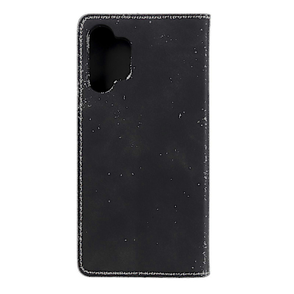 Etui til Samsung Galaxy A32 5g Cover Magnetisk Lukning Tegnebogs Flip Folio Stativ Vis Læder Cover Stødsikkert - Sort