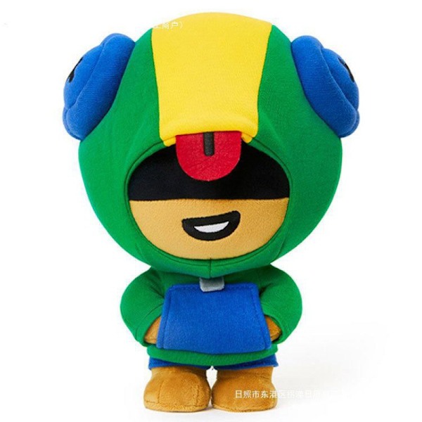 Cartoon Brawl Stars Spike Doll Peripheral Plush Leon Doll Hero Toy Hand-made Game Gift