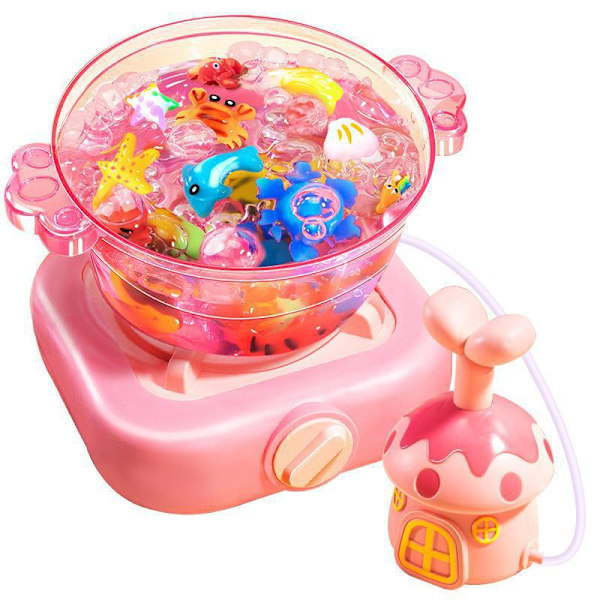 Magisk Vand Elf Børns Håndlavet DIY Køkken Legetøj Fødselsdagsgave Svampevand Baby Hot Pot Maskine