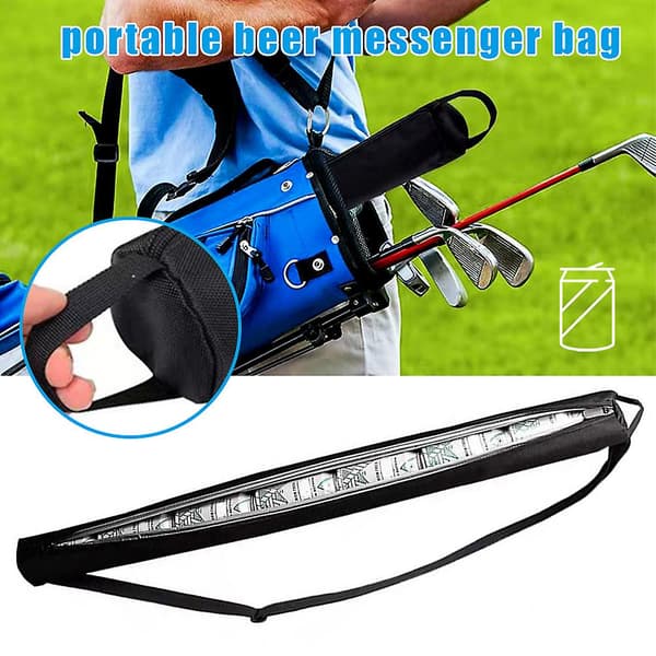 Ølhylster Køler Isoleret Øl Køler Bærbar Golf Tilbehør til Golfbag