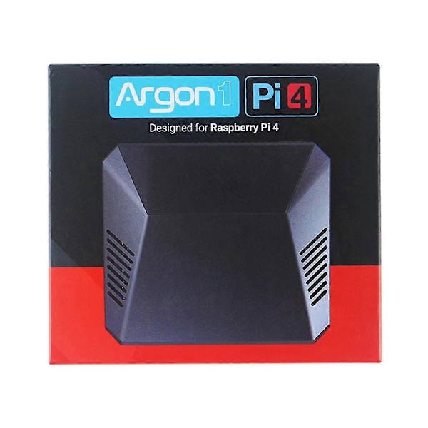 Raspberry Pi 4 Aluminiumhölje Argon ONE Pi 4 V2 Hölje Aktiv Passiv Kylning Skal Strömbrytare för Raspberry Pi 4 Modell B