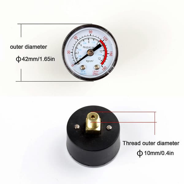 Luftkompressor Tryk Switch Kontrol til Ventil 90-120psi Trykregulator-scntcv--