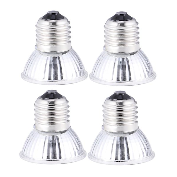 4 stk. Reptil Lampe