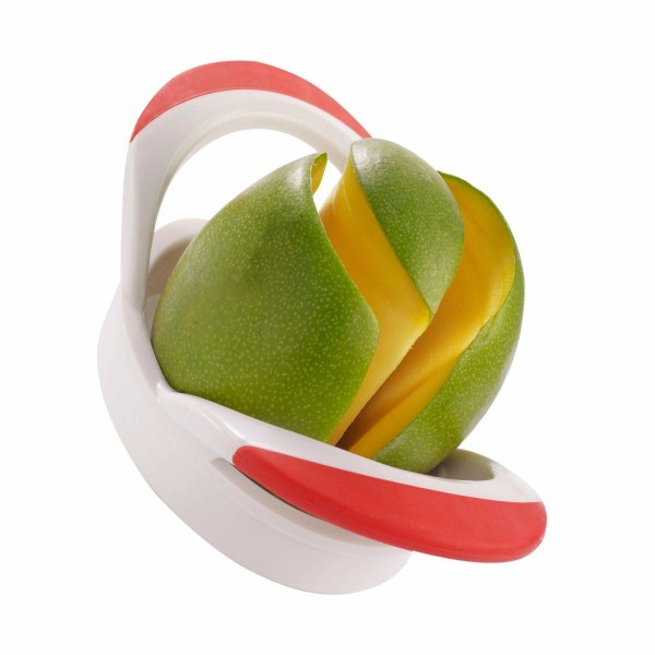 Mango Divider, 20 X 10.5 X 6.5 Cm, Stainless Steel/Plastic, Red