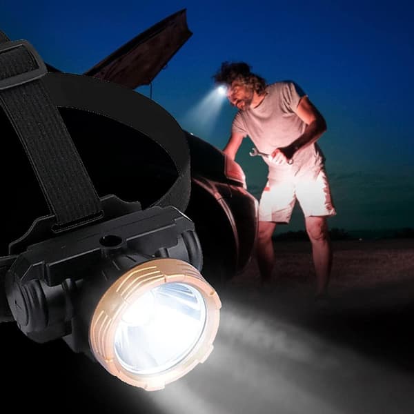 Jinyi | Led Flashlys - Led, Lommelygte Til Udendørs Kamera (2 stk, )