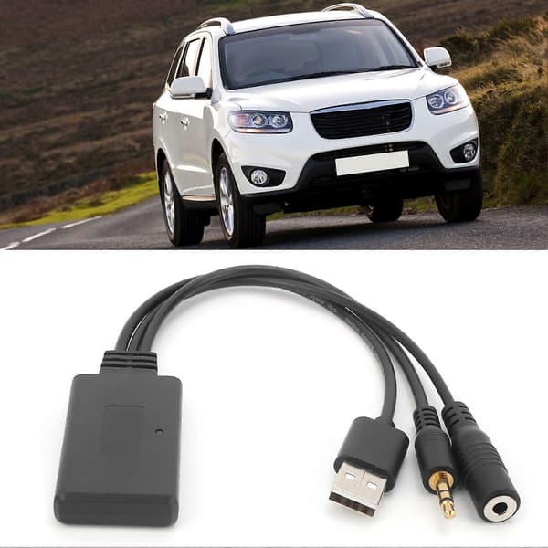 Auto Bluetooth-ljudkabel AUX-mikrofonadapter Passar för Hyundai Accent / Azera / Elantra / Genesis