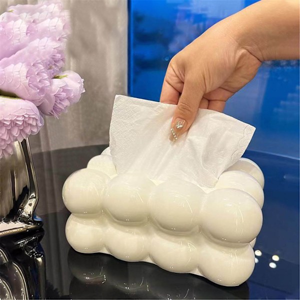 Marshmallow vevboks for hjemmet, stue, vevlagring, restaurant